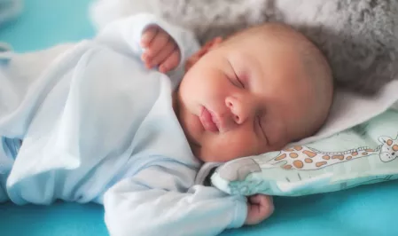 Ein schlafendes Baby