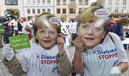 Demo "Diabetes STOPPEN - Jetzt!" am 9.5.2013 in Berlin