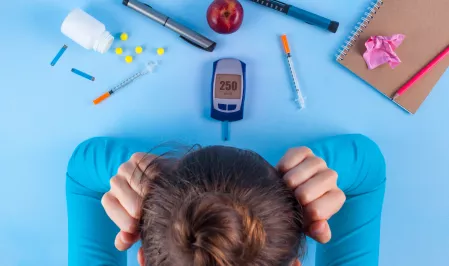 Überforderung bei Diabetes